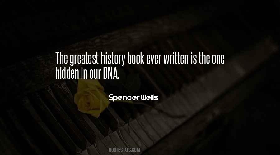 Spencer Wells Quotes #749189