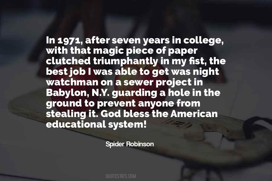 Spider Robinson Quotes #378741