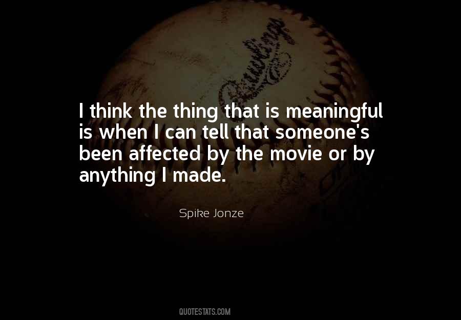 Spike Jonze Quotes #1810019