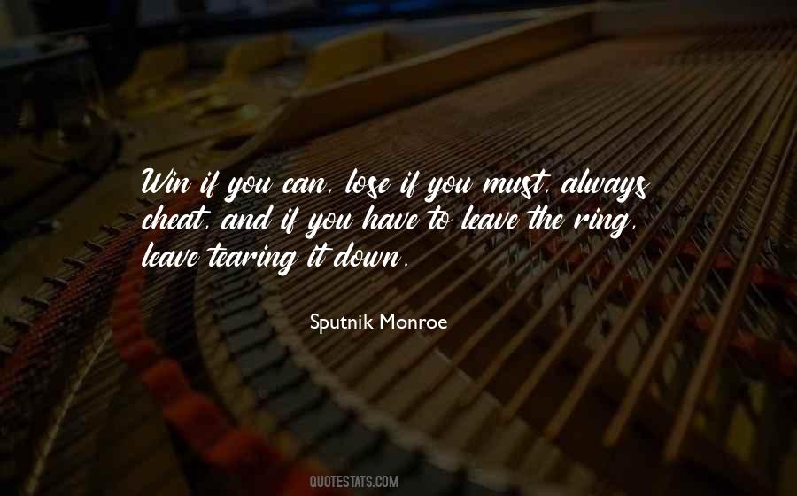 Sputnik Monroe Quotes #525077