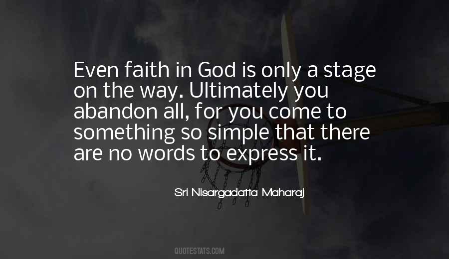 Sri Nisargadatta Maharaj Quotes #187855