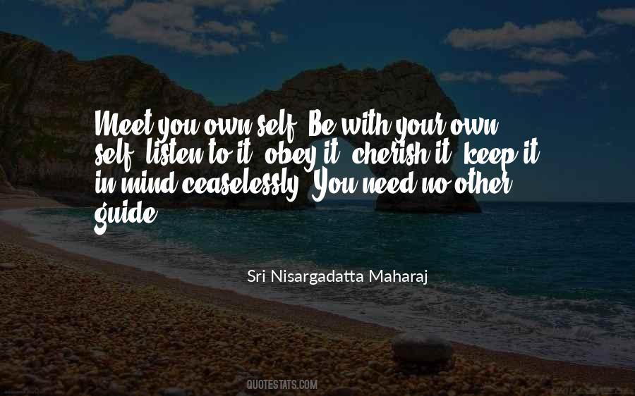 Sri Nisargadatta Maharaj Quotes #372195