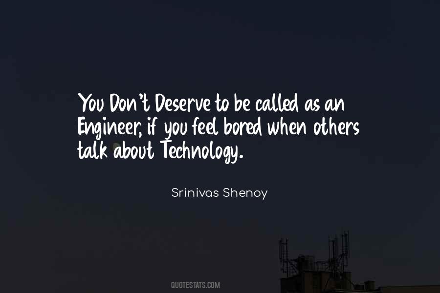 Srinivas Shenoy Quotes #1140707