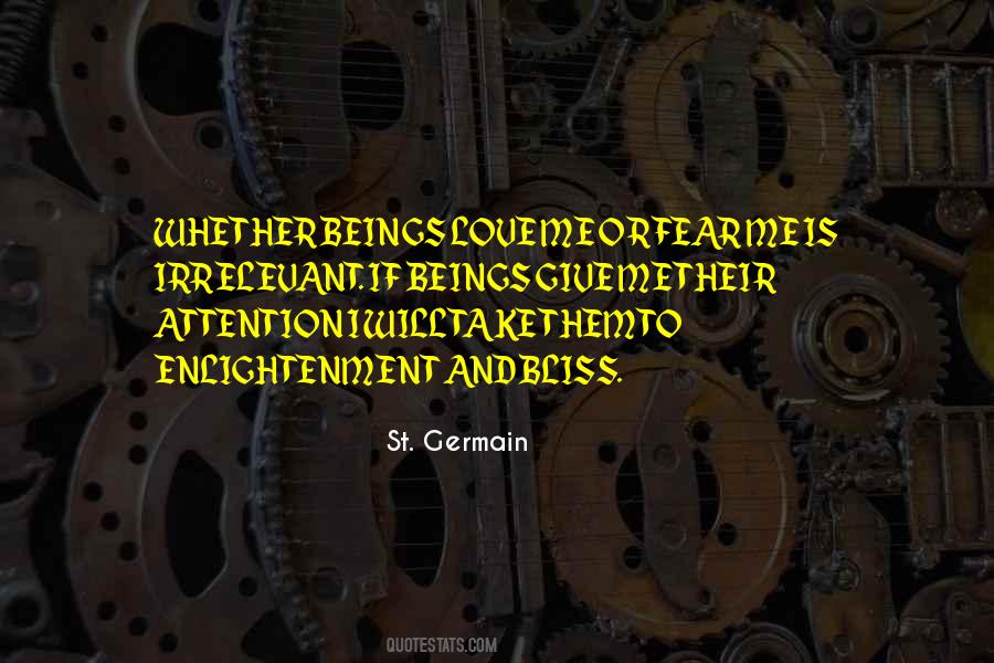 St. Germain Quotes #969175