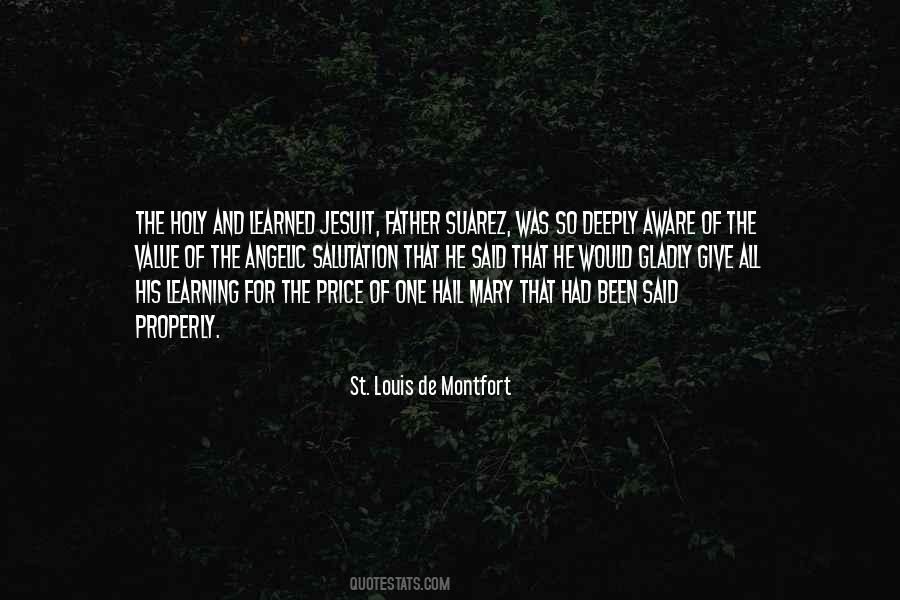 St. Louis De Montfort Quotes #1325006