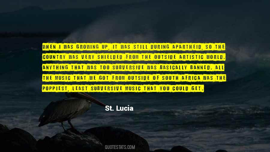 St. Lucia Quotes #1776450