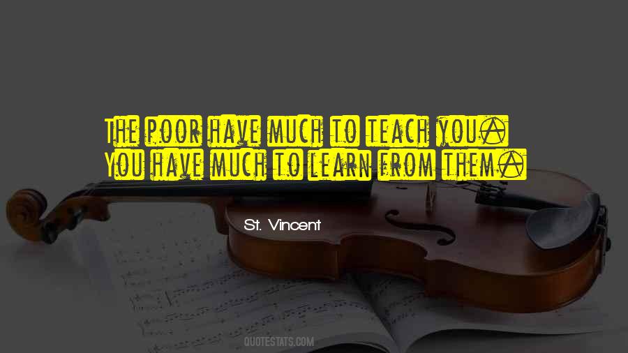 St. Vincent Quotes #1744428