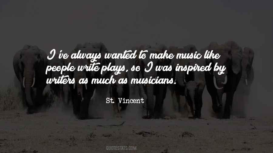 St. Vincent Quotes #253003