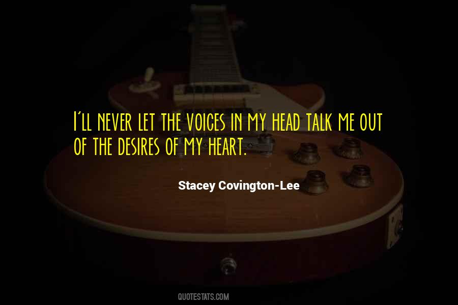 Stacey Covington-Lee Quotes #1731152