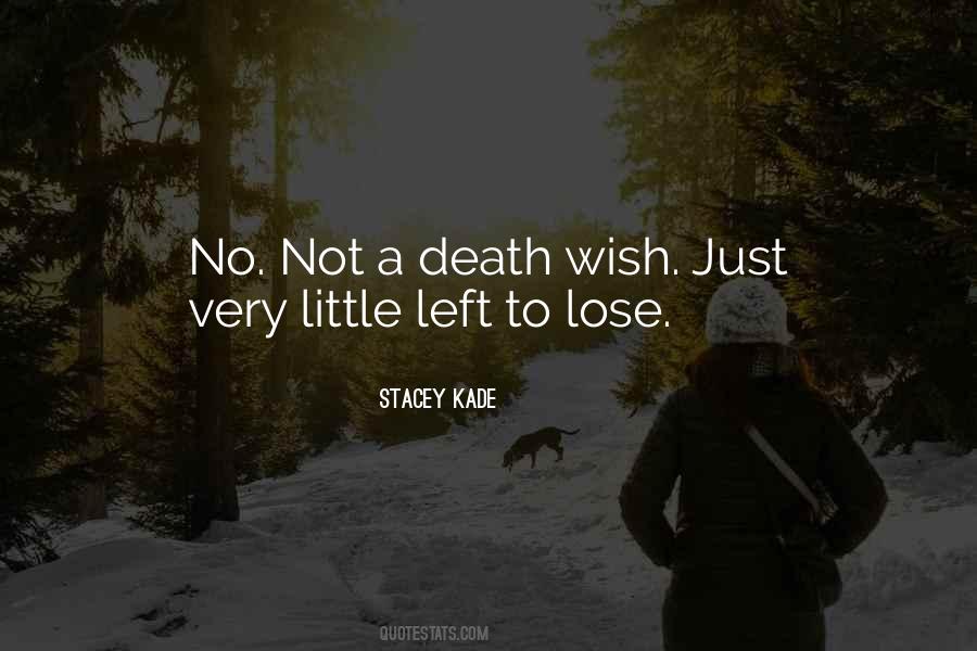 Stacey Kade Quotes #1186528