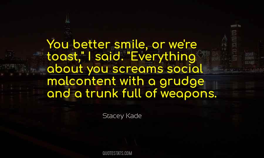 Stacey Kade Quotes #1780287