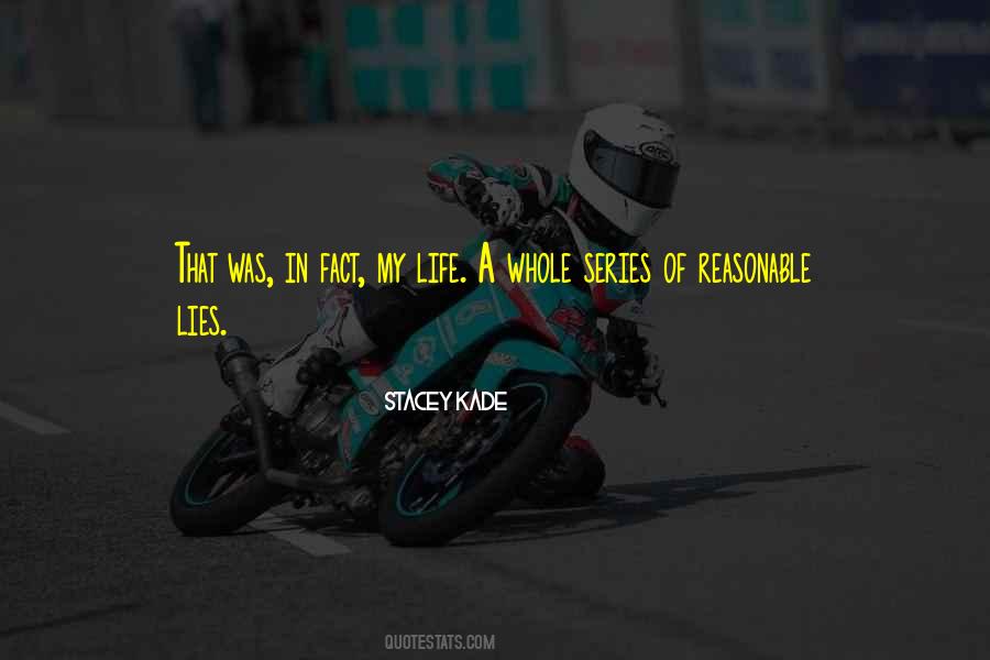 Stacey Kade Quotes #477195