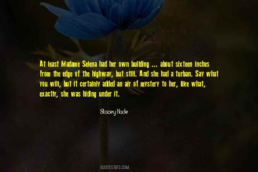 Stacey Kade Quotes #873673