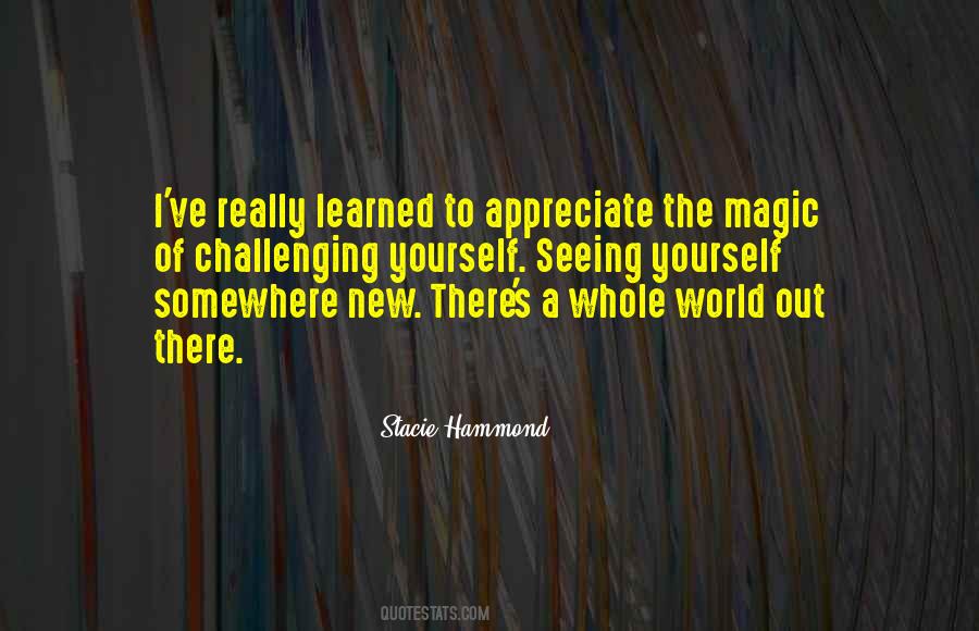 Stacie Hammond Quotes #1099682