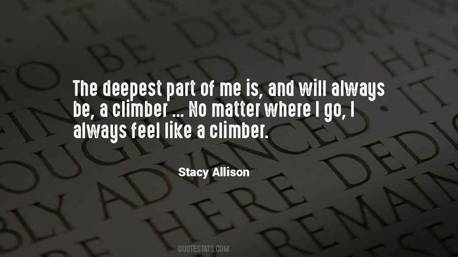 Stacy Allison Quotes #1500350