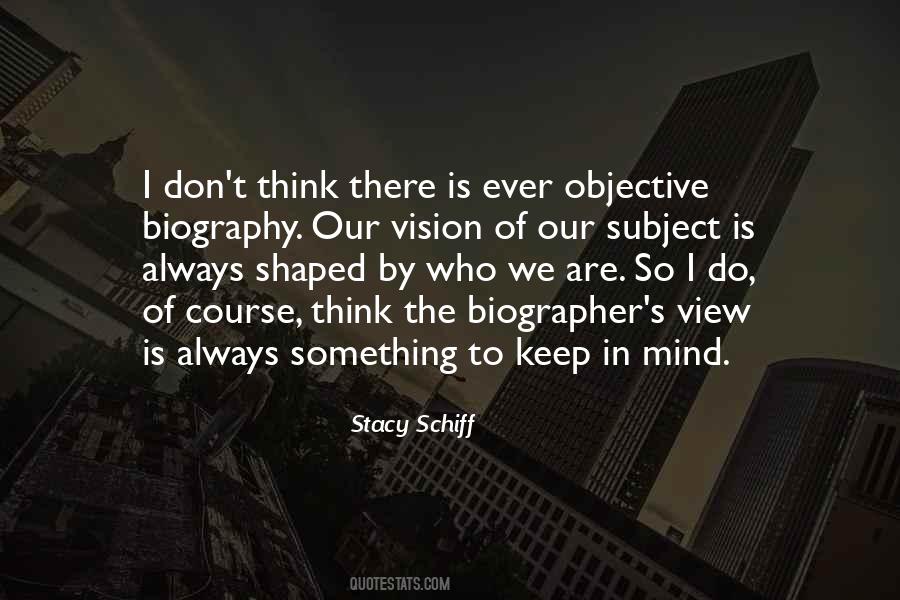 Stacy Schiff Quotes #735613