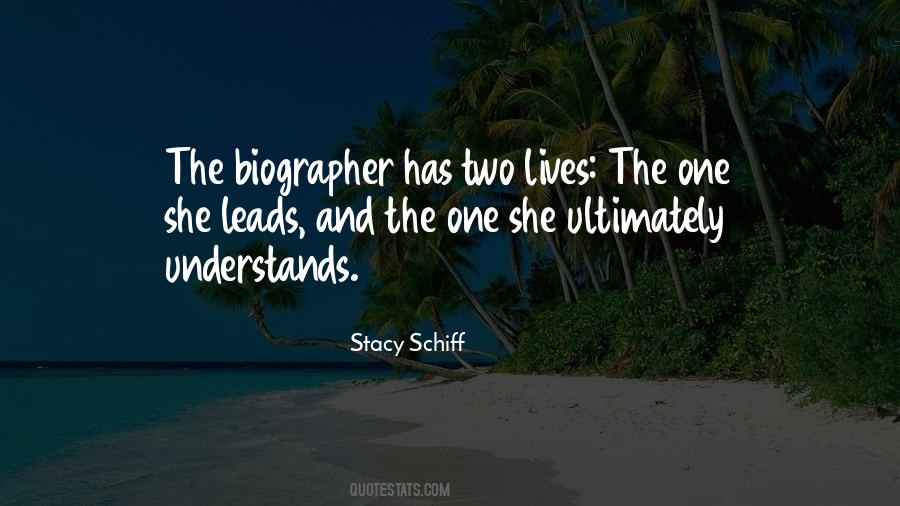 Stacy Schiff Quotes #893603