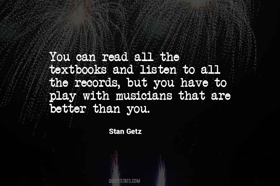 Stan Getz Quotes #546106