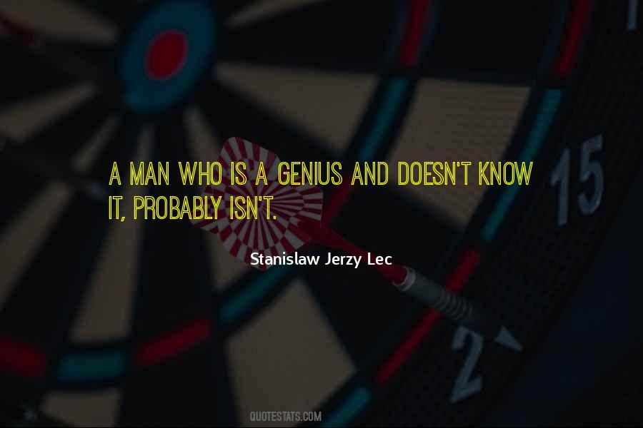 Stanislaw Jerzy Lec Quotes #141327