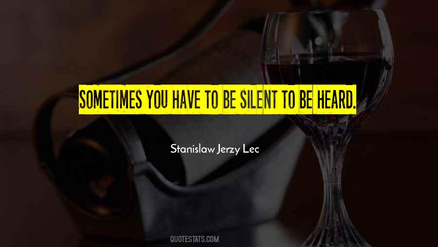 Stanislaw Jerzy Lec Quotes #1694423