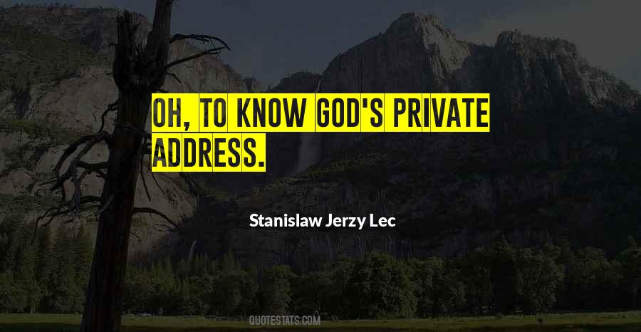 Stanislaw Jerzy Lec Quotes #857563