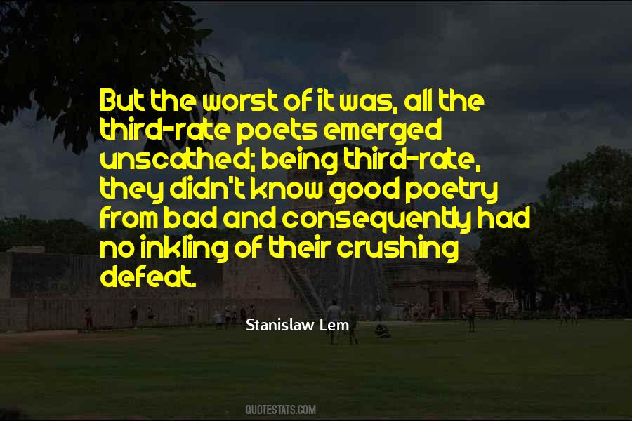 Stanislaw Lem Quotes #343970