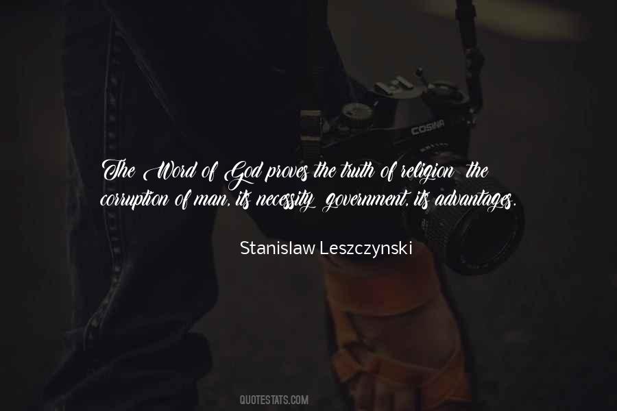 Stanislaw Leszczynski Quotes #889626