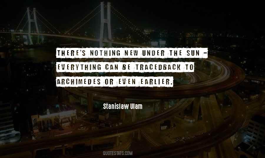 Stanislaw Ulam Quotes #430637