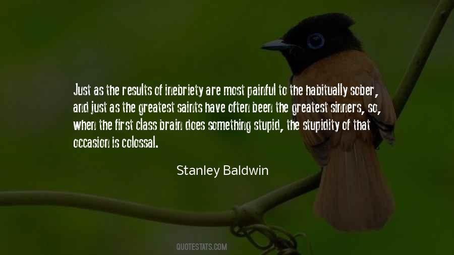 Stanley Baldwin Quotes #1635704
