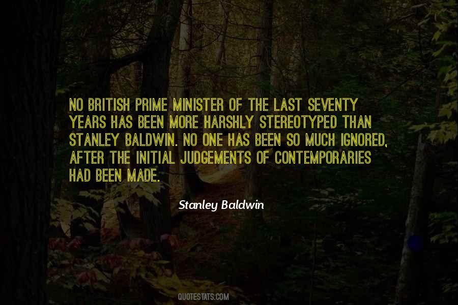 Stanley Baldwin Quotes #179693
