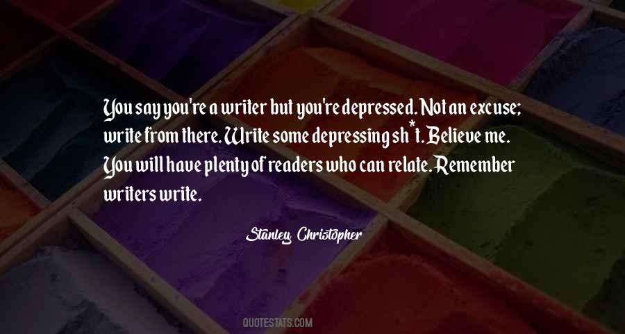 Stanley Christopher Quotes #323310