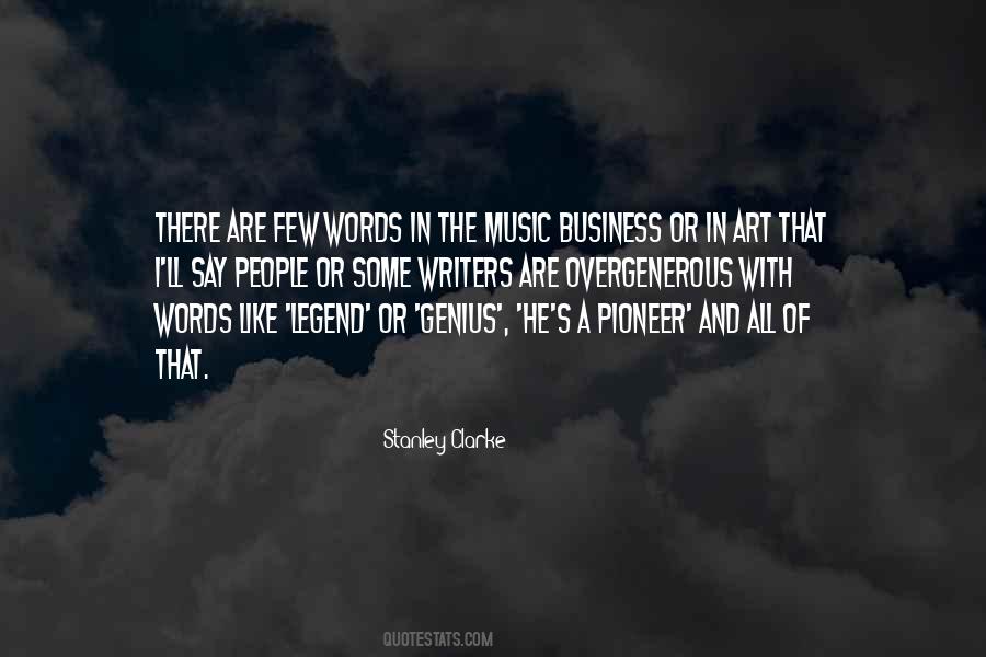 Stanley Clarke Quotes #416311
