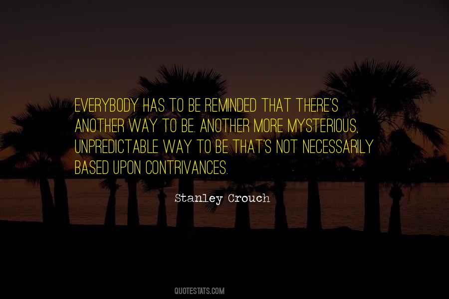 Stanley Crouch Quotes #902958