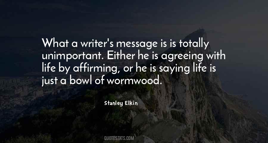 Stanley Elkin Quotes #1581343