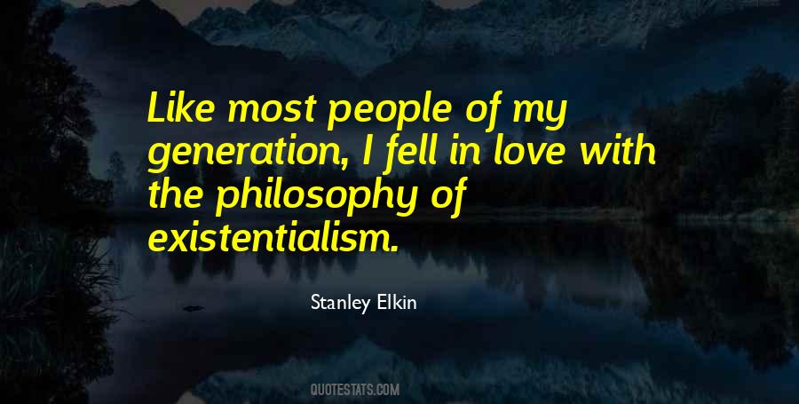 Stanley Elkin Quotes #941838
