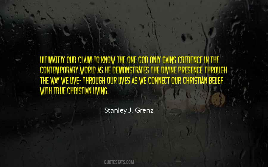 Stanley J. Grenz Quotes #1018106