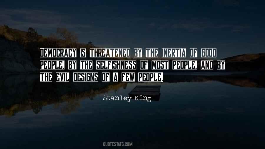 Stanley King Quotes #1084331