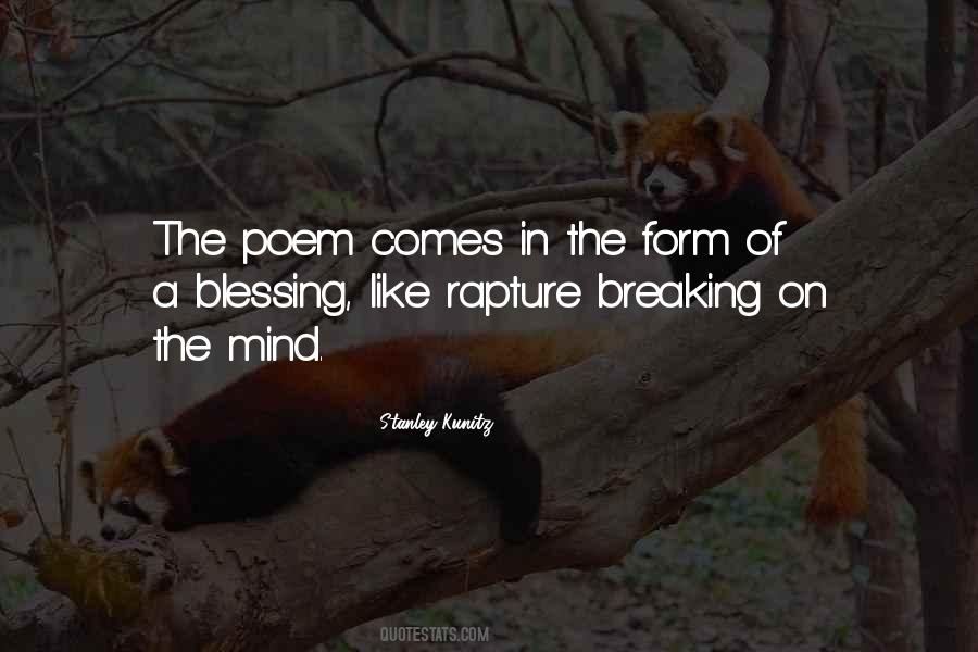 Stanley Kunitz Quotes #293201