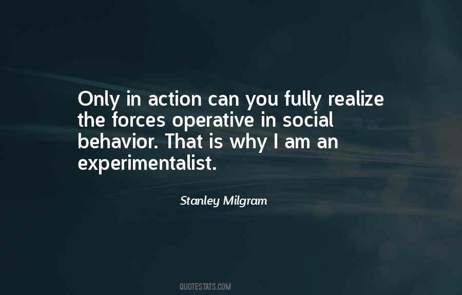 Stanley Milgram Quotes #45646