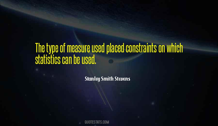 Stanley Smith Stevens Quotes #1553734