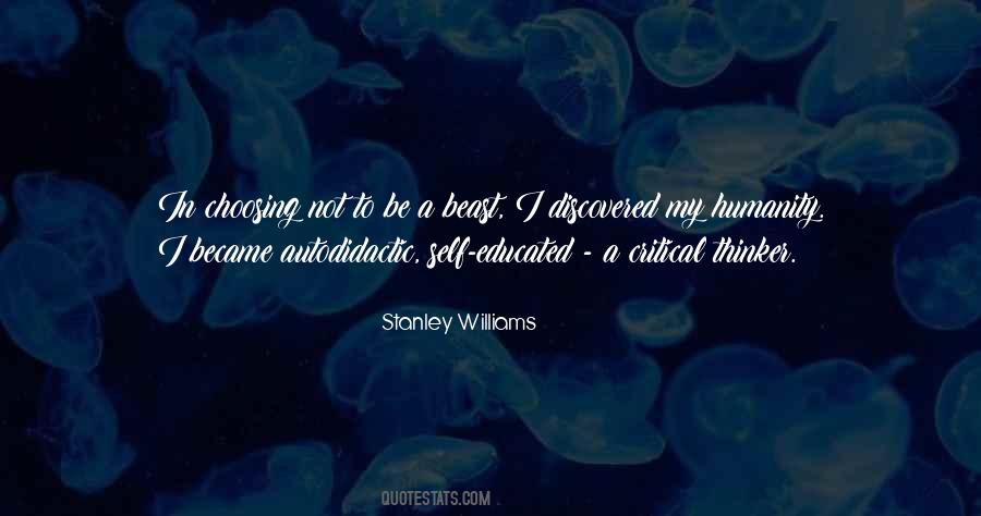 Stanley Williams Quotes #312308