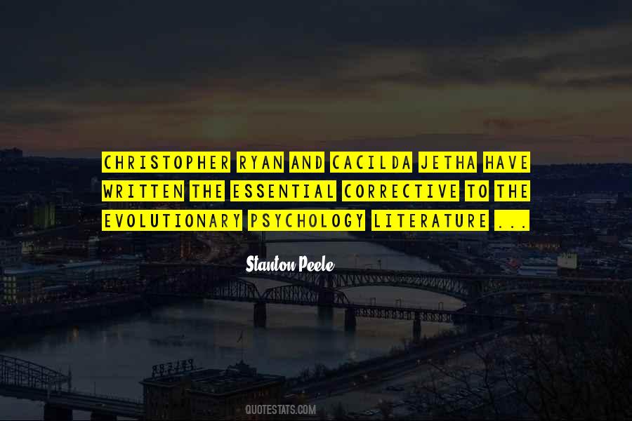 Stanton Peele Quotes #1565801