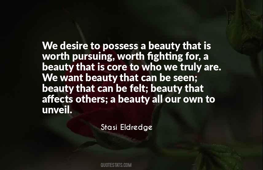 Stasi Eldredge Quotes #543963