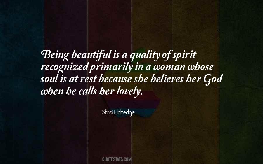 Stasi Eldredge Quotes #907231