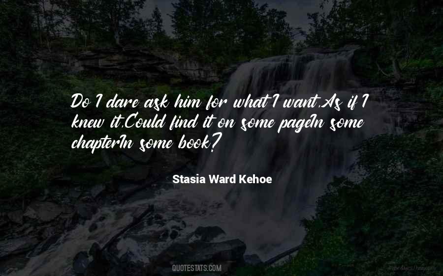 Stasia Ward Kehoe Quotes #1048407