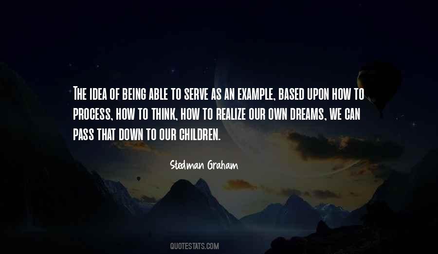 Stedman Graham Quotes #74713