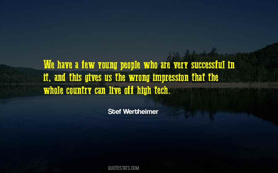 Stef Wertheimer Quotes #595346