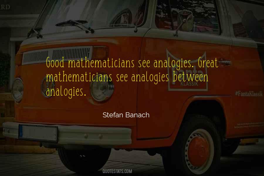 Stefan Banach Quotes #1840392