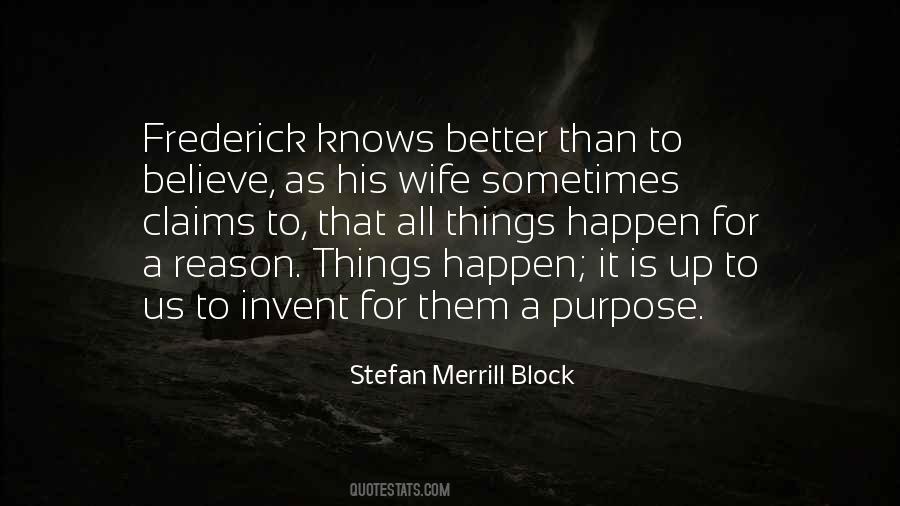 Stefan Merrill Block Quotes #1571361