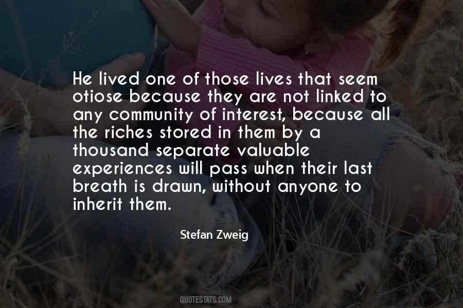 Stefan Zweig Quotes #1650737